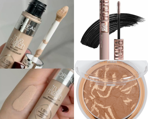 Beauty essentials 💋 cover photo collage