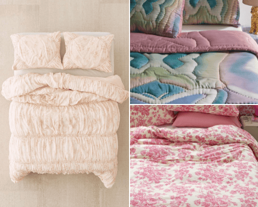 bedding cover photo collage