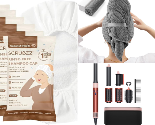 Accessible Hair Care Options for Every Energy Level cover photo collage