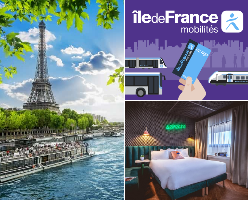 how to spend 4 days in paris cover photo collage