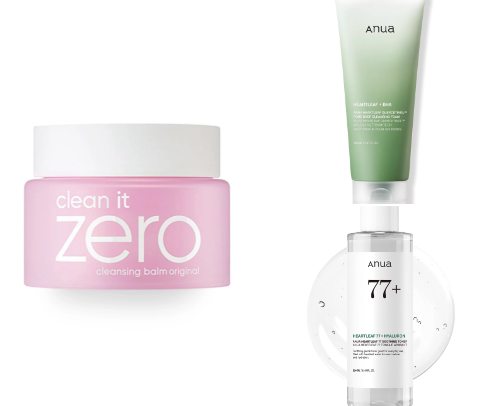 skincare x cover photo collage