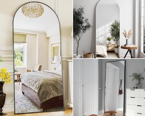 Mirrors in my home cover photo collage