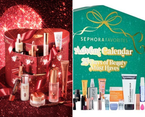 Best advent calendar ( both pricy and cheap) 🩷 cover photo collage