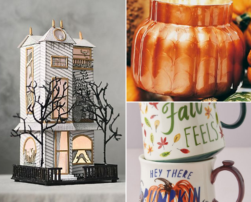 Fall and Halloween Decor cover photo collage