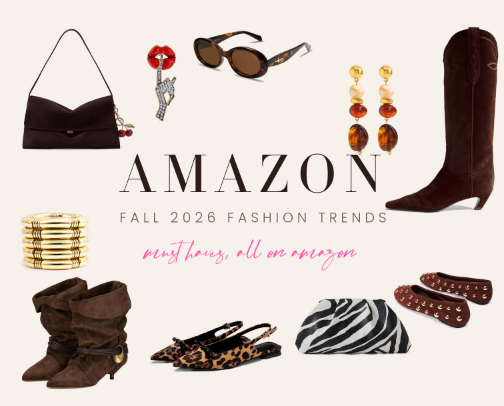 Amazon Fall 2026 Fashion Trend Must Haves cover photo collage
