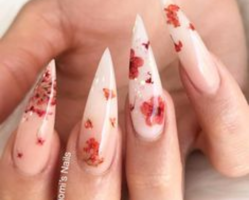 Nail shops cover photo collage