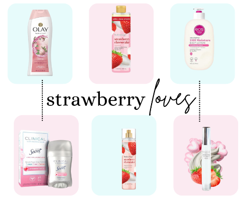 STRAWBERRY LOVE 🍓 cover photo collage