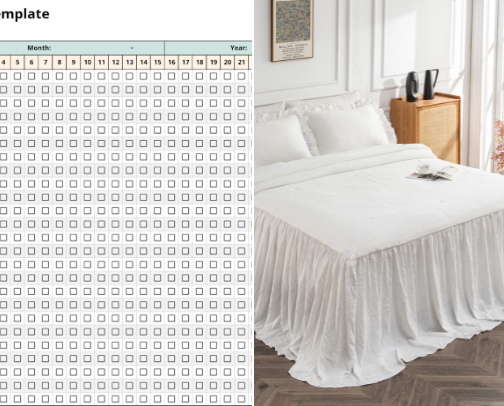 Sheets sets cover photo collage