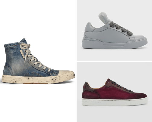 Footwear cover photo collage