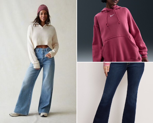 Women’s casual closet cover photo collage