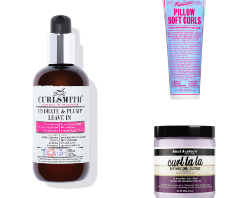 Curly Hair Holy Grails cover photo collage