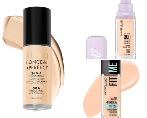 The best fondations under  $15 at Ulta cover photo collage