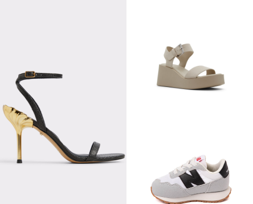 Your journey starts with a perfect pair of shoes. cover photo collage