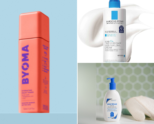 Skincare 🧴 cover photo collage