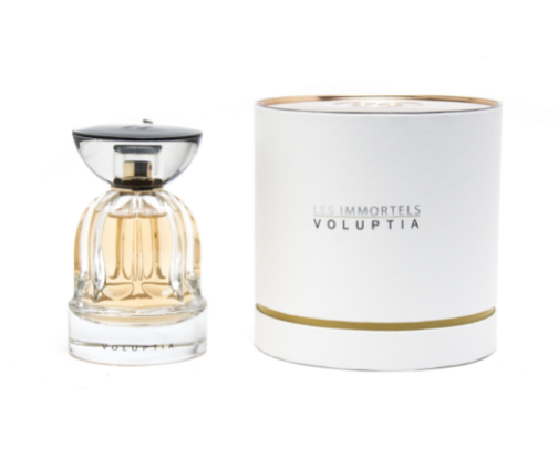 Les immortals voluptia parfum cover photo collage
