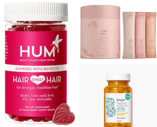 Hair Supplements 🌷 cover photo collage