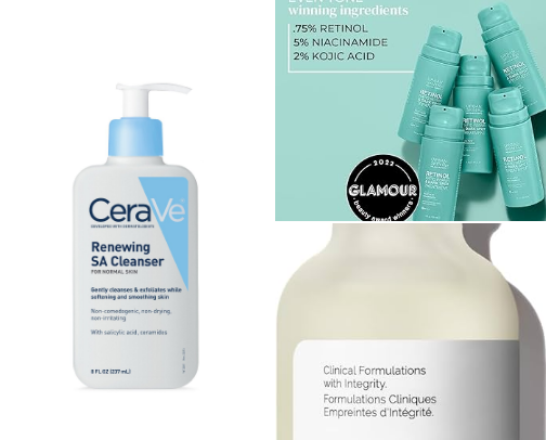 Glow Like a Pro My Everyday Skincare Picks💧 cover photo collage