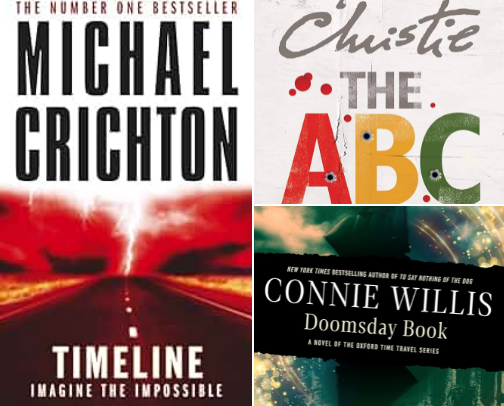 My Favorite Fiction Reads — Mystery, Sci-Fi & Adventure cover photo collage