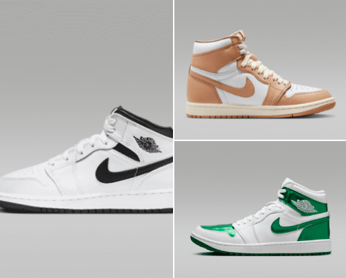 NIKE SNEAKERS/// Air Jordan 1 \\\ cover photo collage