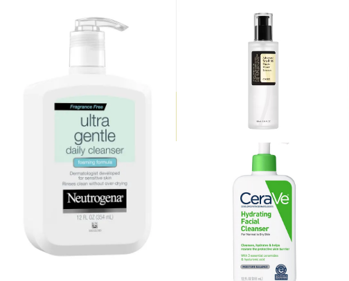 🌞 my morning skincare essentials cover photo collage
