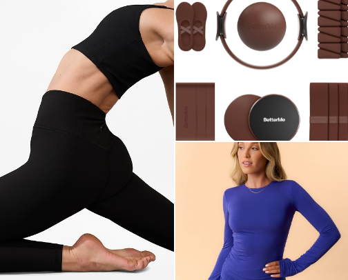 Best Pilates Gear, Studios & Equipment cover photo collage