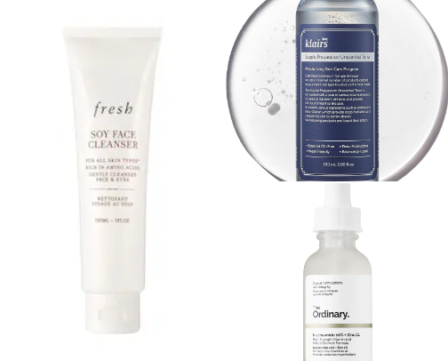 Sephora skincare routine cover photo collage