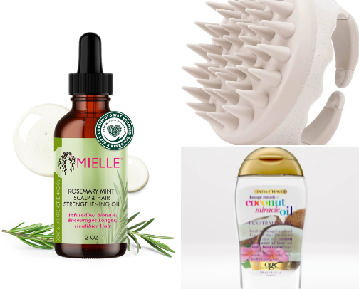 hair & shower care cover photo collage
