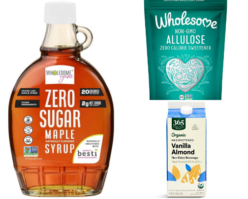 PCOS grocery list cover photo collage