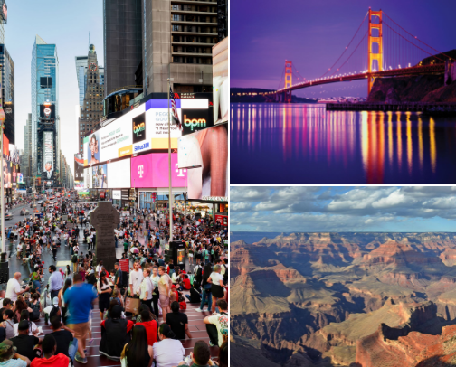 My Favorite Places to Visit in the USA (Safe, Beautiful & Worth Every Minute) cover photo collage