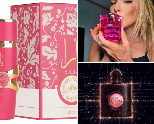 Best smelling perfume cover photo collage