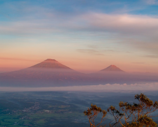 The Charm Of The Indonesian Mountains cover photo collage