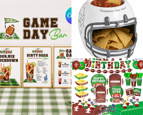 🏈 Game Day Party Ideas & Must-Haves cover photo collage