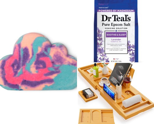 My bath time favs🫧 cover photo collage