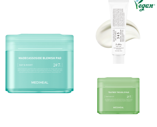 Skincare cover photo collage