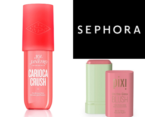 Glow-up beauty Essentials cover photo collage