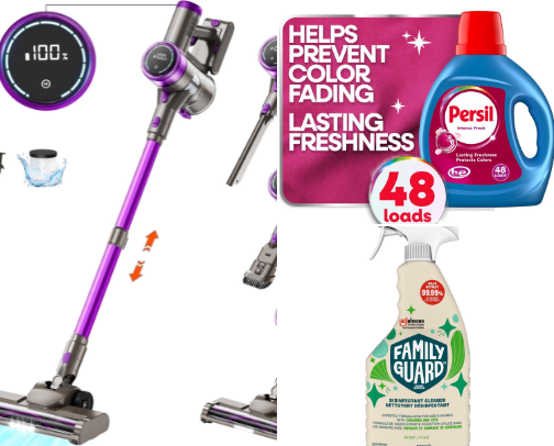 ✨MUST✨ have cleaning essentials 🧹🧽🧼 cover photo collage