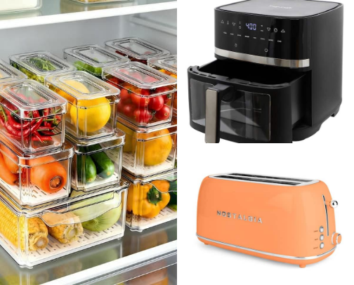 Healthy Eating Essentials | Kitchen & Meal Prep Finds cover photo collage