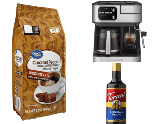 Best at home Coffee Bar supplies cover photo collage