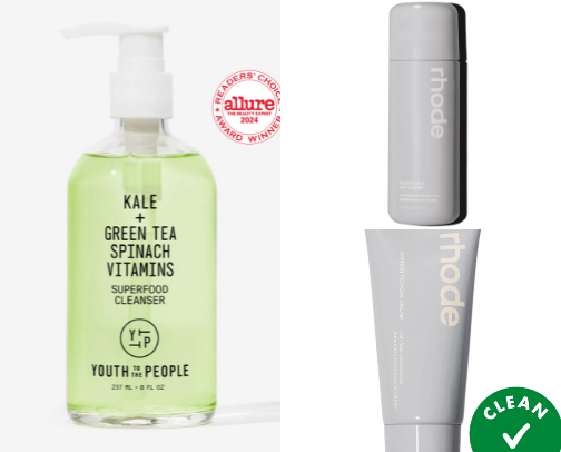 My skincare routine cover photo collage