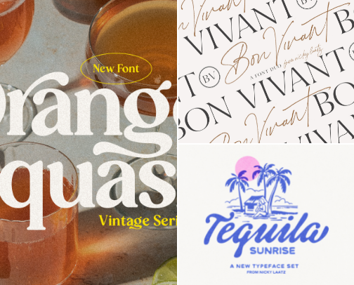 Best Fonts for Graphic Designers cover photo collage