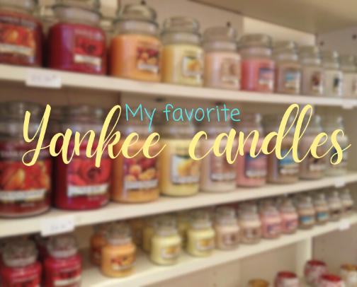 Yankee candles cover photo collage