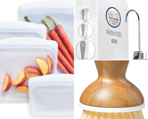 Eco Friendly / Reusable Household items cover photo collage