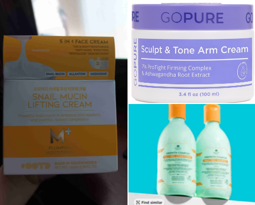 My favorite tiktok items cover photo collage