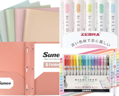 School Supplies 2026 cover photo collage