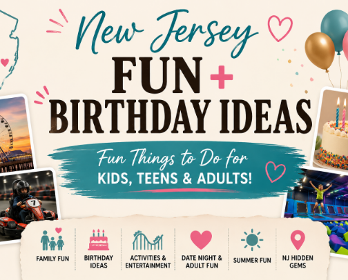 🎉 NJ Fun & Birthday Ideas cover photo collage