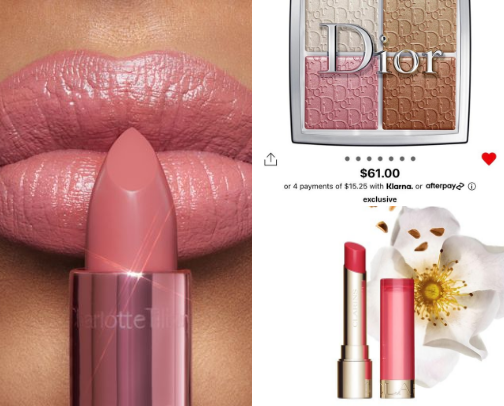 Holiday Party Ready: Christmas Makeup Essentials & Gift Sets cover photo collage