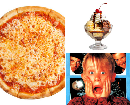 Christmas Movie & Dinner ideas cover photo collage