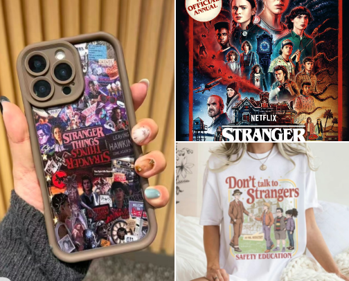 Stranger Things cover photo collage