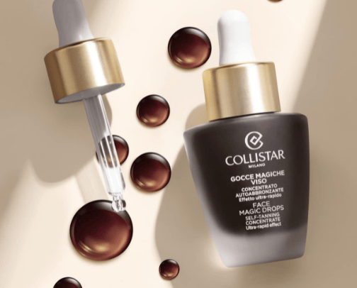 Self-tanning favorites cover photo collage