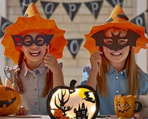 Halloween cover photo collage